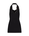 Kaya button mini dress