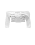 Ava crop top mid - ALICE x EVIS second skin knitwear beachwear one size woman clothing