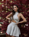 High neck doll dress - ALICE EVIS second skin knitwear beachwear one size woman clothing