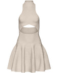 High neck doll dress - ALICE EVIS second skin knitwear beachwear one size woman clothing