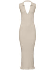 Kaya V-neck dress - ALICE EVIS second skin knitwear beachwear one size woman clothing