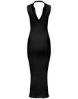 Kaya V-neck dress - ALICE EVIS second skin knitwear beachwear one size woman clothing