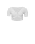 Kendall short sleeve cardigan - ALICE EVIS second skin knitwear beachwear one size woman clothing