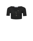 Kendall short sleeve cardigan - ALICE EVIS second skin knitwear beachwear one size woman clothing