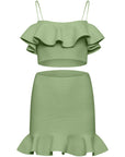 Limited Lora mini skirt - ALICE EVIS second skin knitwear beachwear one size woman clothing