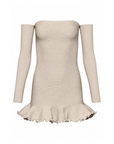 Lora mini dress - ALICE EVIS second skin knitwear beachwear one size woman clothing