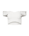 Lora off-shoulder top - ALICE EVIS second skin knitwear beachwear one size woman clothing