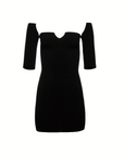 SHORT BLACK DRESS ALICE EVIS