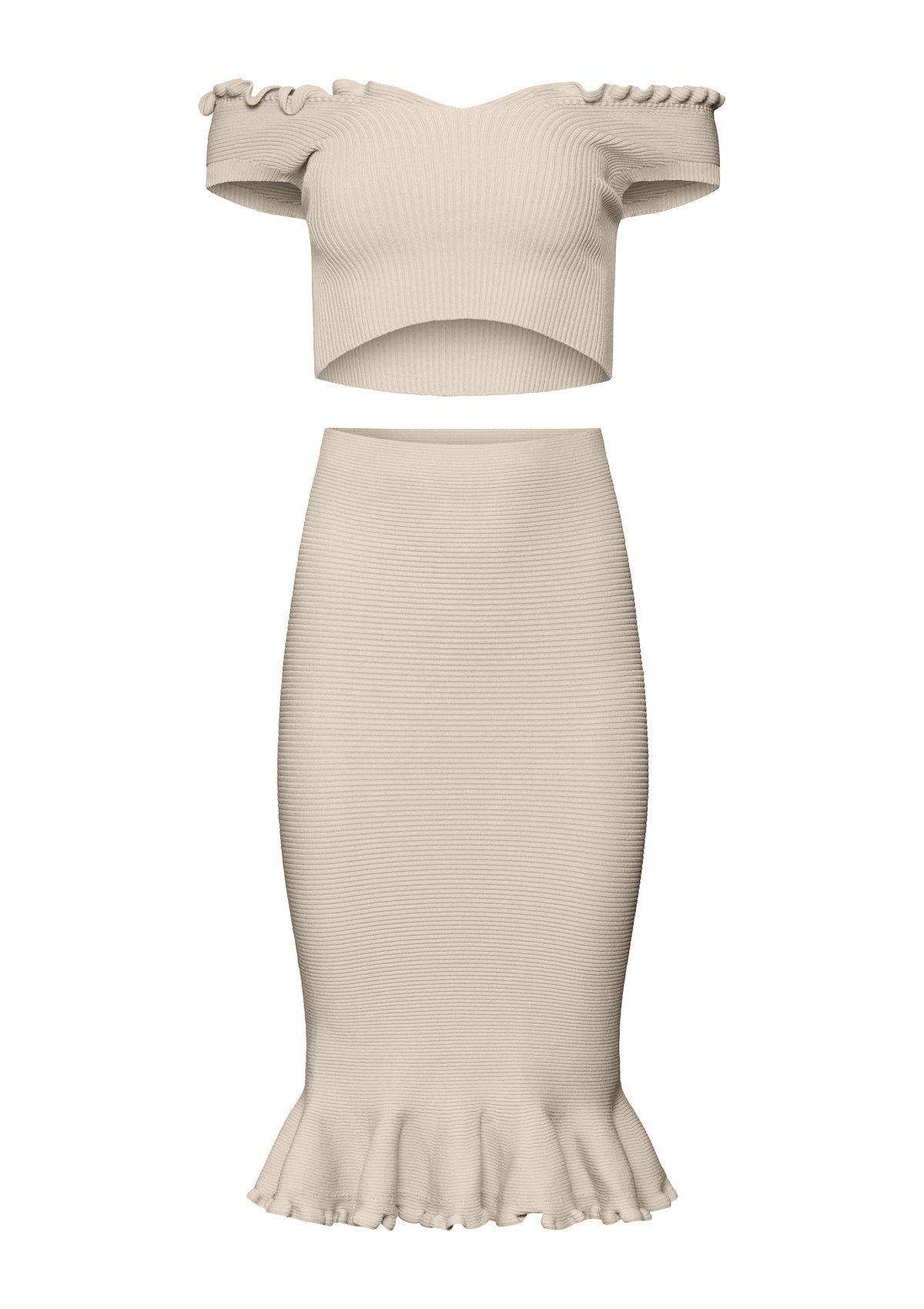 Lora mid skirt