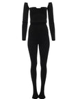 Alice long jumpsuit - Alice x Evis second skin knitwear beachwear one size woman clothing