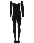 Alice long jumpsuit - Alice x Evis second skin knitwear beachwear one size woman clothing