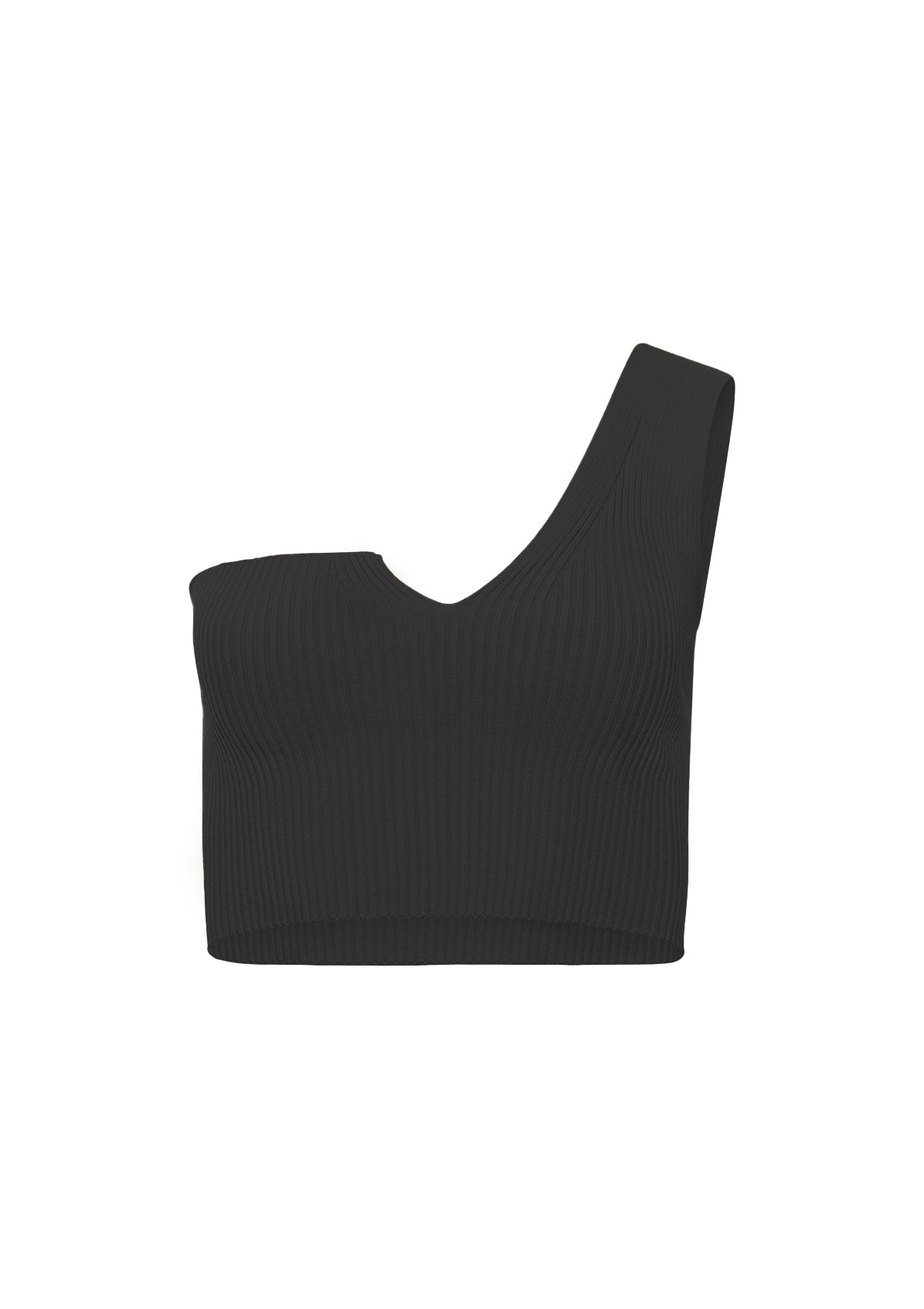 Alice one shoulder crop top - ALICE x EVIS second skin knitwear beachwear one size woman clothing