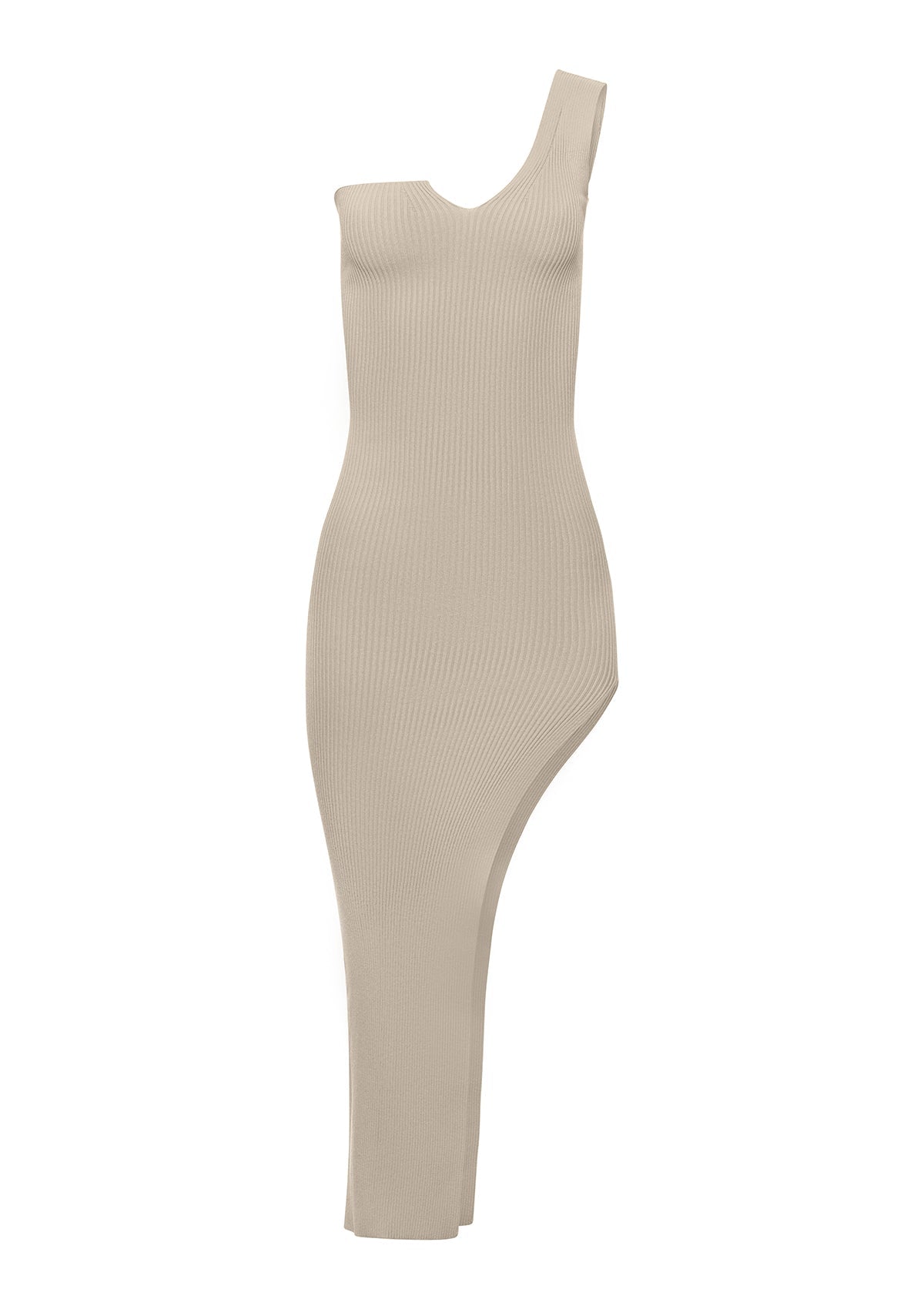 Alice one shoulder dress - ALICE x EVIS second skin knitwear beachwear one size woman clothing