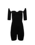 Alice short jumpsuit - ALICE x EVIS second skin knitwear beachwear one size woman clothing