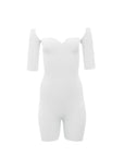 Alice short jumpsuit - ALICE x EVIS second skin knitwear beachwear one size woman clothing