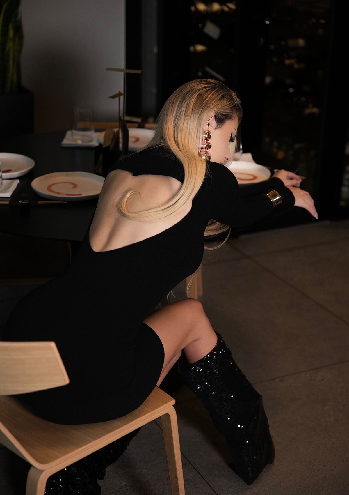 Amour mini dress - ALICE EVIS second skin knitwear beachwear one size woman clothing