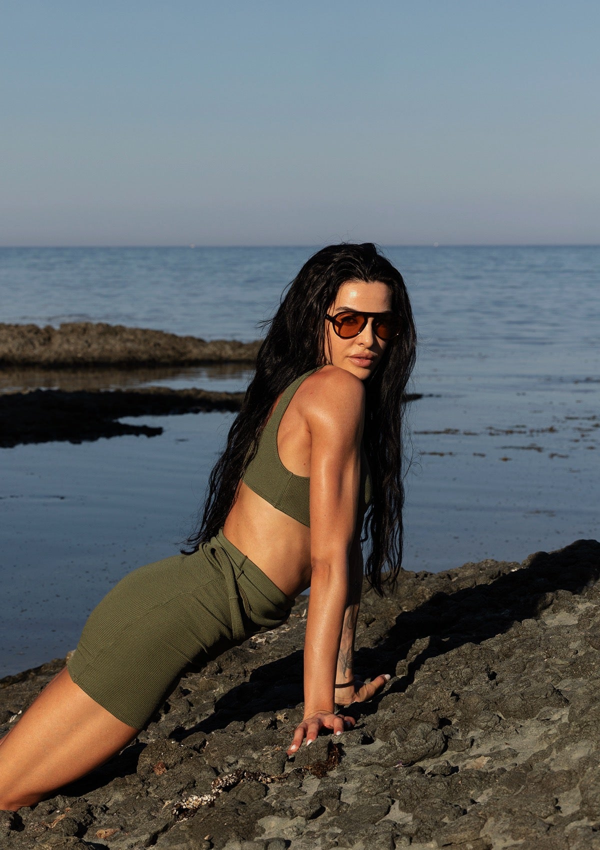 Bahamas beach dress - ALICE EVIS second skin knitwear beachwear one size woman clothing