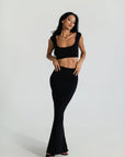 Cindy crop top - ALICE EVIS second skin knitwear beachwear one size woman clothing