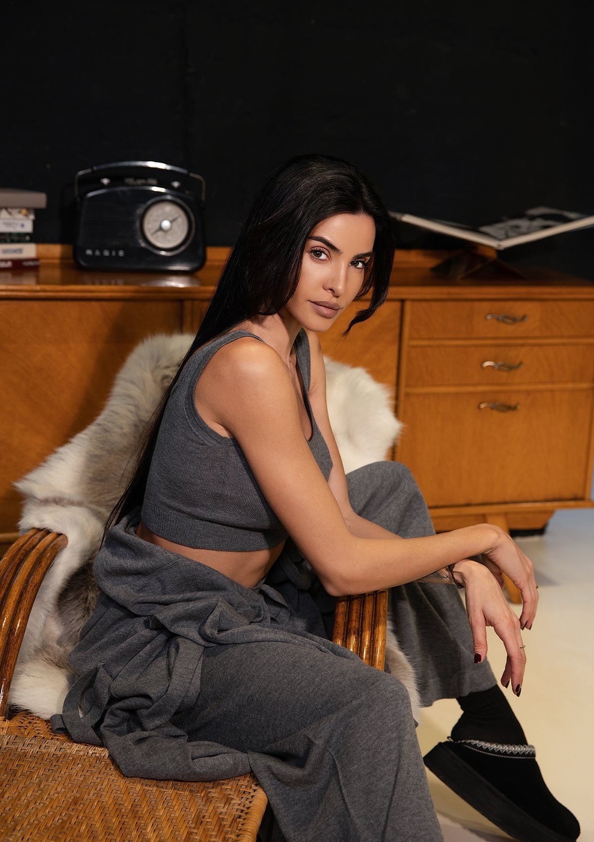 Cozy top - ALICE EVIS second skin knitwear beachwear one size woman clothing