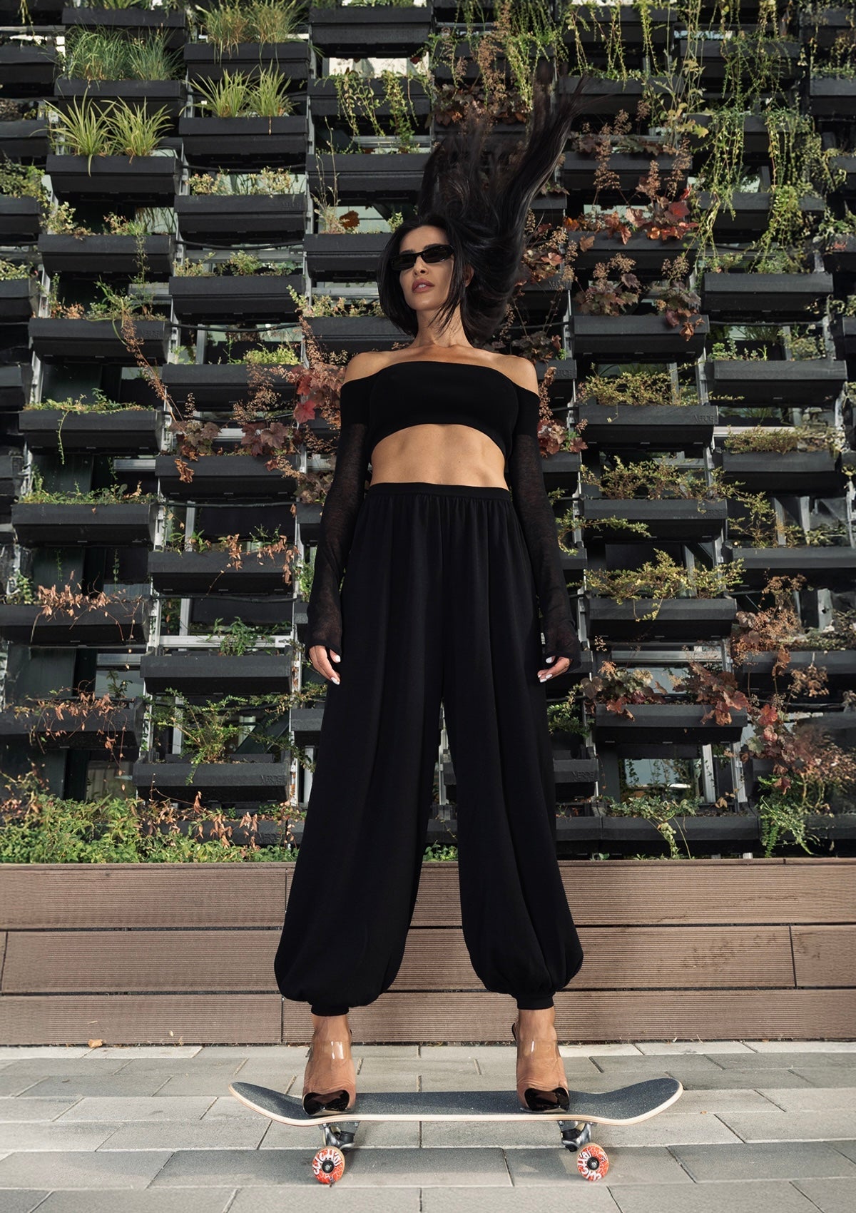 Elsa balloon pants - ALICE EVIS second skin knitwear beachwear one size woman clothing