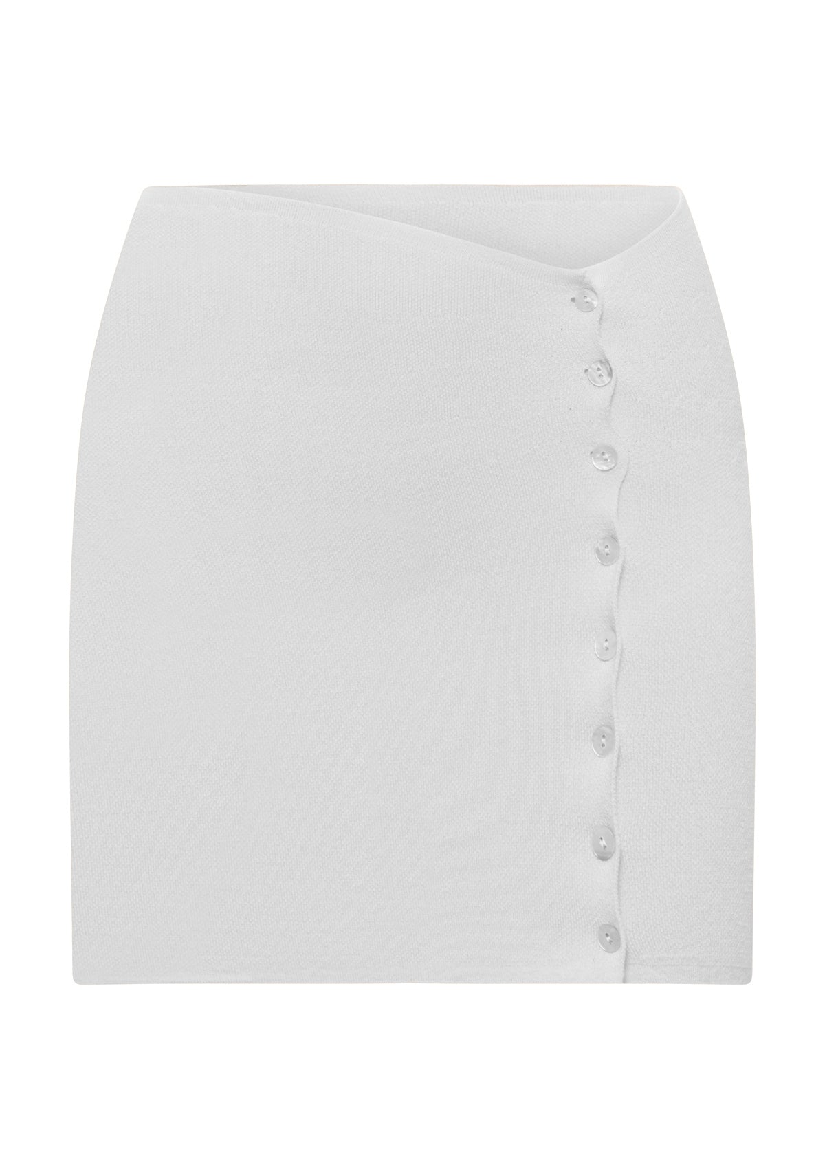 Elsa button skirt - ALICE EVIS second skin knitwear beachwear one size woman clothing