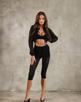 Elsa pants - ALICE EVIS second skin knitwear beachwear one size woman clothing