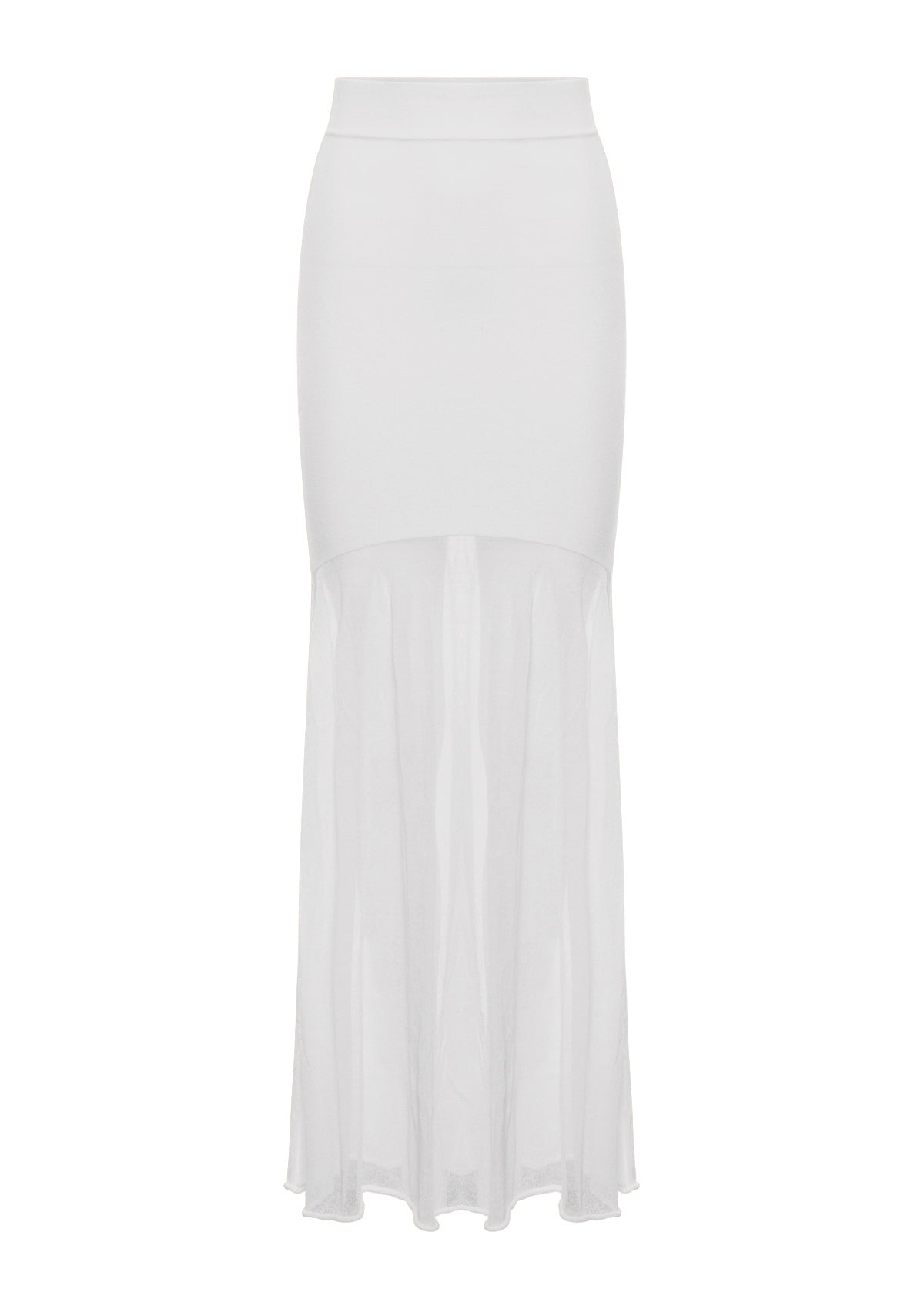 Elsa sheer skirt - ALICE EVIS second skin knitwear beachwear one size woman clothing