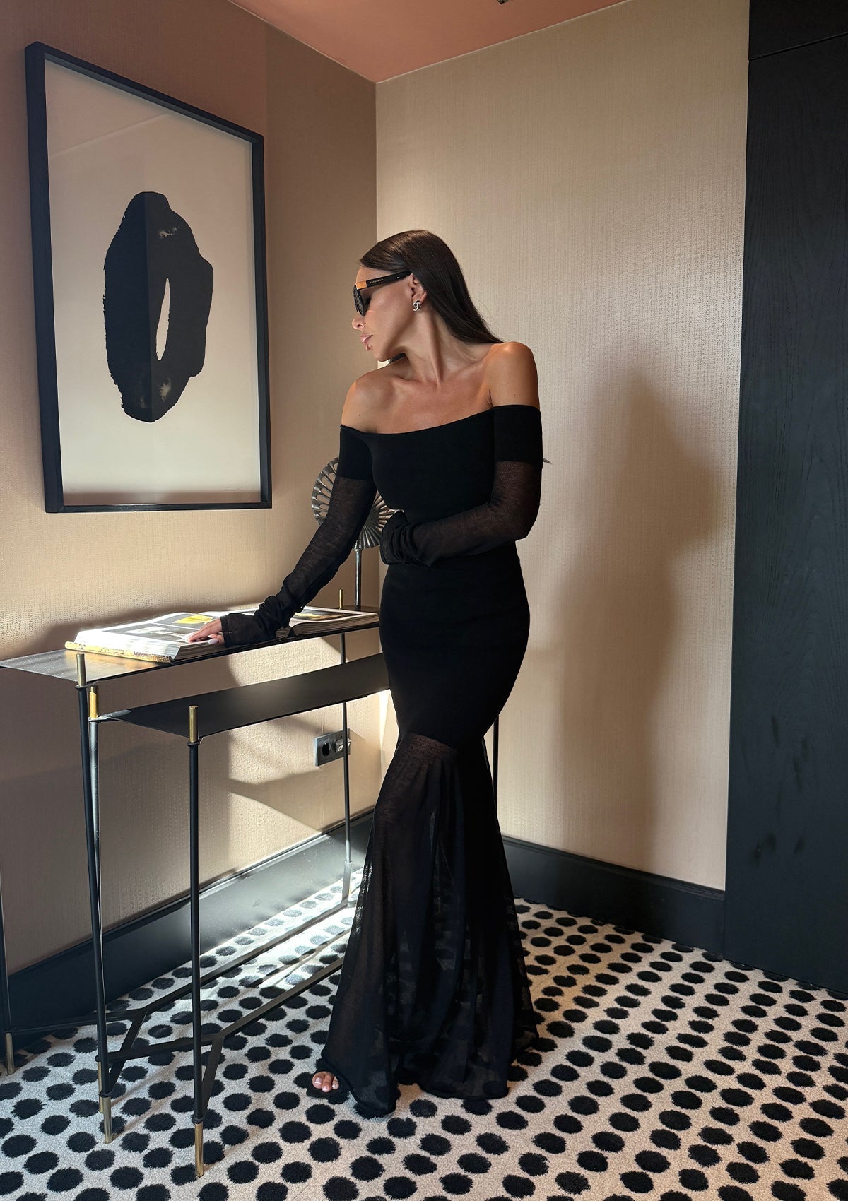 Elsa sheer top - ALICE EVIS second skin knitwear beachwear one size woman clothing