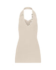 Kaya button mini dress - ALICE EVIS second skin knitwear beachwear one size woman clothing