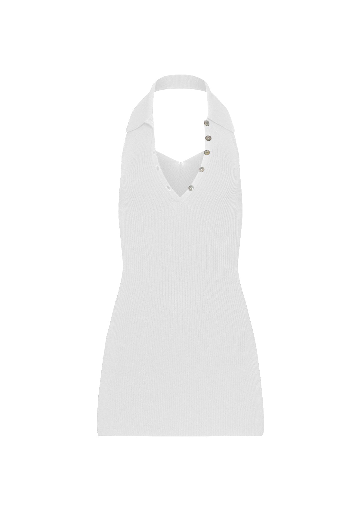 Kaya button mini dress - ALICE EVIS second skin knitwear beachwear one size woman clothing