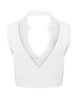 Kaya V-neck top - ALICE EVIS second skin knitwear beachwear one size woman clothing