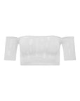 Lea cropped beach top - ALICE x EVIS second skin knitwear beachwear one size woman clothing