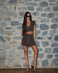 Limited Kendall mini skirt - ALICE EVIS second skin knitwear beachwear one size woman clothing