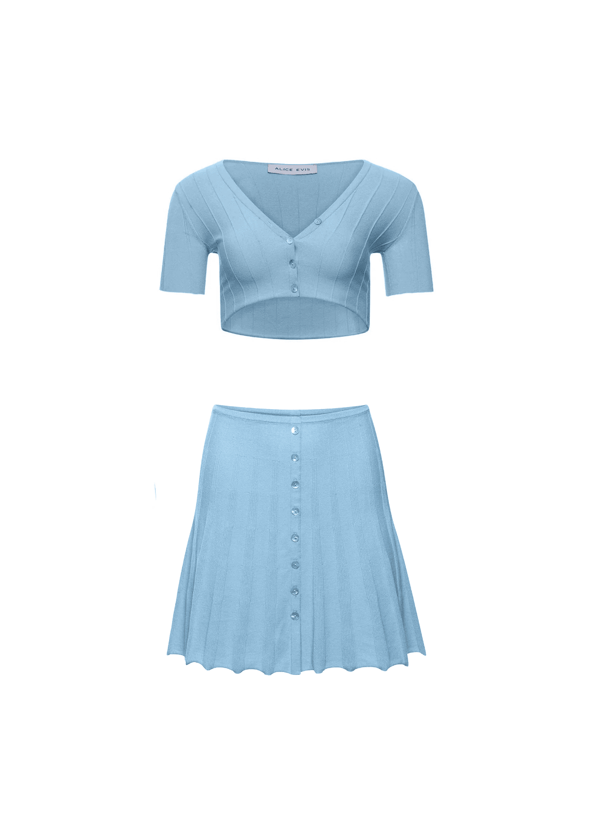 Limited Kendall set - ALICE EVIS second skin knitwear beachwear one size woman clothing