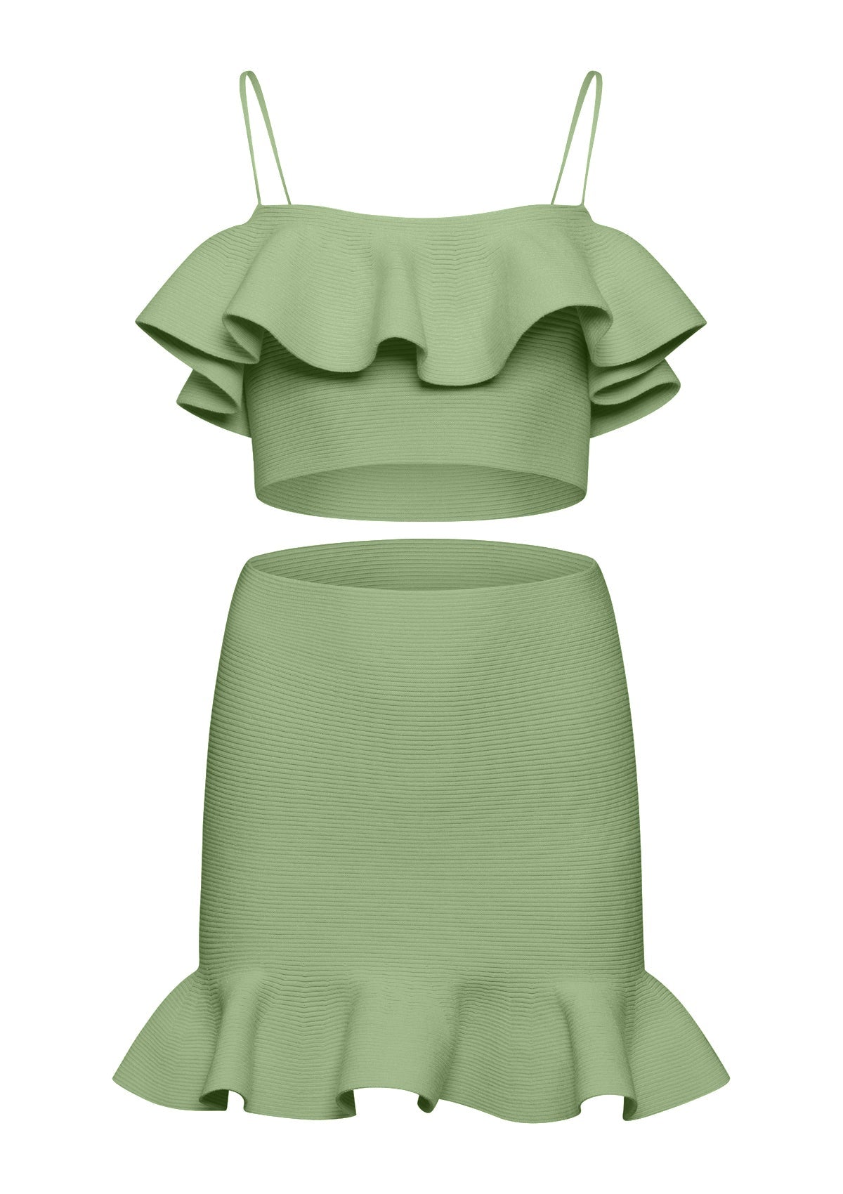 Limited Lora mini skirt - ALICE EVIS second skin knitwear beachwear one size woman clothing