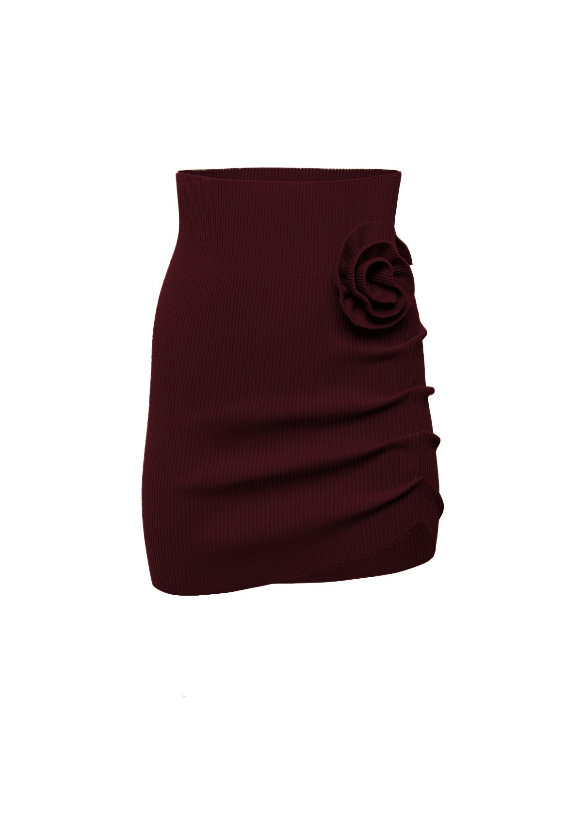 Limited rose skirt - ALICE EVIS second skin knitwear beachwear one size woman clothing