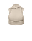 Lora hooded top - ALICE x EVIS second skin knitwear beachwear one size woman clothing