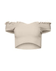 Lora off-shoulder top - ALICE EVIS second skin knitwear beachwear one size woman clothing
